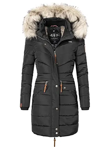Produktbild Navahoo Damen Wintermantel Paula Schwarz, Gr. XS