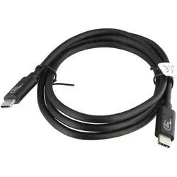 Lade- und Datenkabel USB 3.2 Gen2, USB-C auf USB-C, max. 100 W, Länge 1 Meter