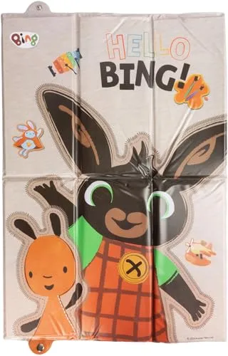 Tataway Faltbarer Wickeltisch von Bing — praktisch und kompakt | Tragbare Wickelauflage für Babys im Bing-Design