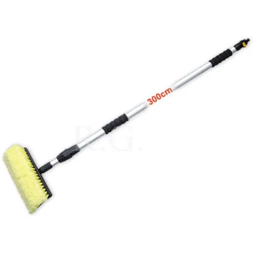 Unbekannt Waschbürste Autowaschbürste KFZ LKW ALU Teleskop Qualität 300 cm