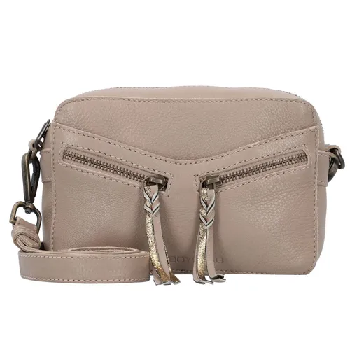 Cowboysbag Miami Umhängetasche aus Leder 20 cm - Elegante Umhängetasche aus feinstem Leder mit praktischem umlaufendem Reißverschluss und abnehmbarem Schulterriemen. Ideal für stilbewusste Damen, die Funktionalität und Design schätzen.