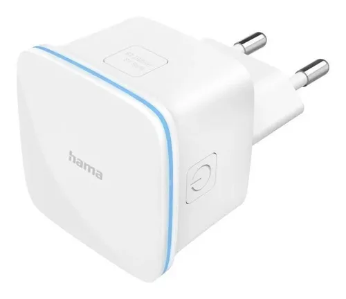 WLAN Repeater mit LAN Anschluss - Reichweitenverstärker für 2,4GHz, bis 300 MBit/s, einfache Einrichtung und hohe Sicherheit mit WPA2