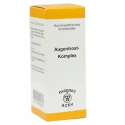 Augentrost-Komplex 30 ML - Homöopathisches Arzneimittel zur Unterstützung von Augenbeschwerden, enthält 60 Vol.-% Alkohol. Ideal für natürliche Linderung ohne bekannte Nebenwirkungen.