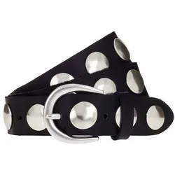 b.belt Gürtel aus Leder 75 cm in Schwarz - Eleganter b.belt Gürtel aus hochwertigem Leder, ideal für jeden Anlass. Vielseitig kombinierbar und mit robuster Verarbeitung für langanhaltenden Komfort.