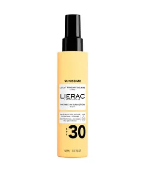 Lierac Sunissime Le Lait Fondant Solaire Corps SPF30 - Sonnenschutzmittel, bietet mineralischen Schutz mit hydratisierender Textur für ein geschmeidiges Hautgefühl.