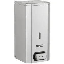 ALL CARE 13149 Mediclinics DJ0031CS Seifenspender - Wandmontierter Edelstahl Seifenspender mit 1500 ml Kapazität, Drucktaste und Füllstandsanzeige. Ideal für öffentliche Waschräume, nachfüllbar mit Seife, Gel oder Lotion.