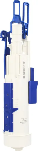 Geberit Spülgarnitur Typ 212, 244821001 - Sanitärinstallation: Hochwertige Spülgarnitur für Geberit UP-Spülkästen ab Baujahr 2002, sorgt für zuverlässige Funktion und Langlebigkeit.