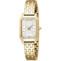 Just Cavalli Damen-Chronograph - Stilvolle Quarz-Uhr - Elegante Damenuhr mit analoger Anzeige und trendigem Design. Wasserdicht bis 3 bar und aus hochwertigem Edelstahl gefertigt, vereint sie Funktionalität mit modischem Flair.
