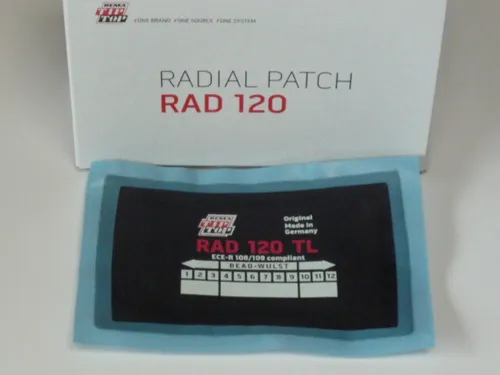 Tip Top Reifenreparatur, 10 Radial Pflaster 120TL, RAD Reparaturpflaster>512120<
