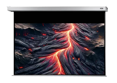 Celexon Motor Professional Plus 1090770 Motorleinwand 180 x 102cm - Beamer-Leinwände mit motorisierter Auf- und Abwicklung, ideal für Heimkino und Präsentationen in großem Format.