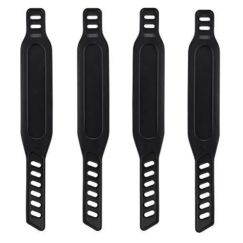 Stücke Heimtrainer Pedal Straps, Heavy Duty Einstellbare Länge Universal Pedal Strap Passt Die Meisten Fahrradpedale Heimtrainer Fahrrad Zyklus Für Zuhause oder Fitnessstudio (4 PCS) 4