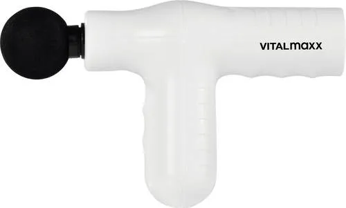 VITALmaxx Mini Massage Gun Smart Grip - Elektrische Handmassagegeräte mit 4 Aufsätzen und 5 Leistungsstufen für eine intensive Massage und schnellere Regeneration.