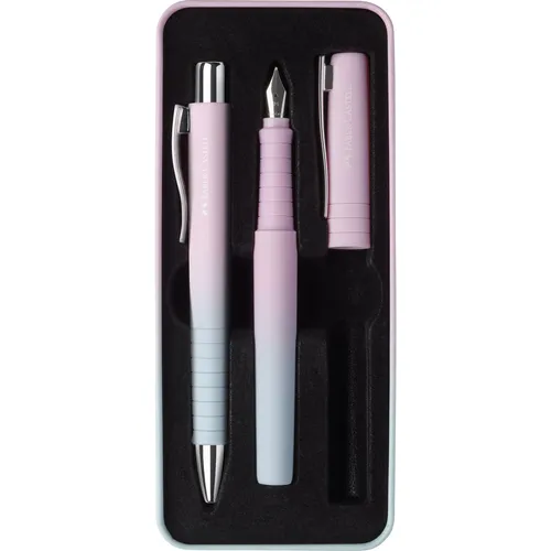Faber-Castell Geschenkset Poly Pen/Ball blushing sky (2x) (241054)