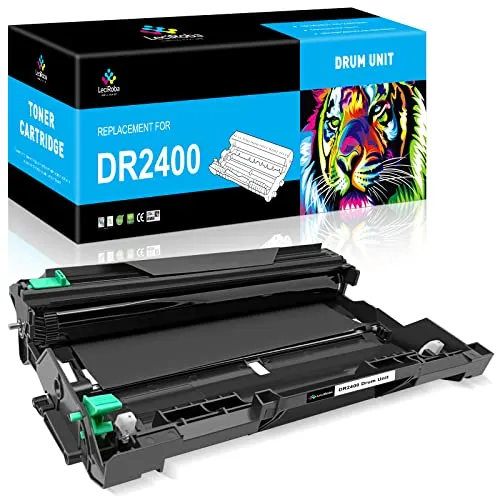 LeciRoba DR2400 Trommel für Brother Drucker - Drucker Bildtrommeln mit hoher Seitenausbeute von 12.000 Seiten, kompatibel mit zahlreichen Brother Modellen für erstklassige Druckqualität.