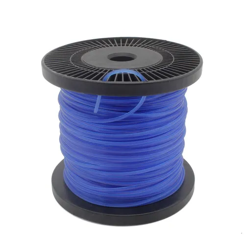 100m Mähfaden Ersatzfaden Motorsense Freischneider Trimmerschnur 2,4mm 5-kant