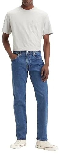 Levi's Herren 502 Taper Jeans - Stonewash Stretch, 30W/32L - Jeans in modernem Taper-Schnitt für perfekten Tragekomfort. Aus Levi's Ease mit Stretchanteil für uneingeschränkte Bewegungsfreiheit. Ideal für den Alltag.