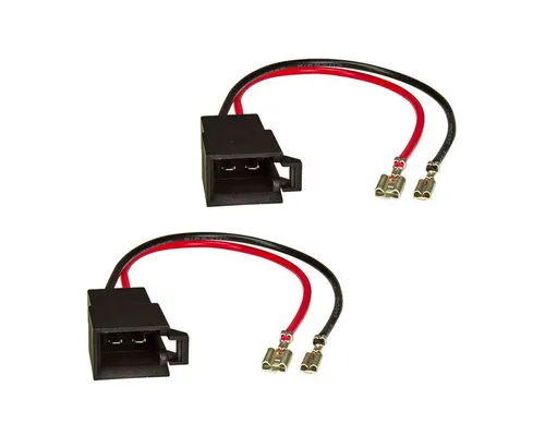 tomzz Audio Lautsprecheradapter (2er Set) auf DIN passt für Dacia Opel Renault Sea Auto-Lautsprecher