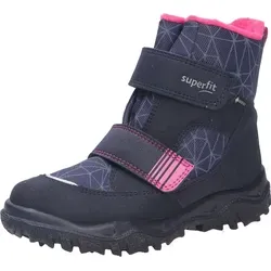 Superfit Mädchen HUSKY Schneestiefel - Warm gefüttert und wasserdicht - Wanderschuhe mit GORE-TEX Membrane für optimale Wasserdichtigkeit und Atmungsaktivität. Ideal für kalte Tage mit reflektierenden Details für mehr Sicherheit.