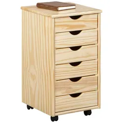 Inter Link Rollcontainer Nils – 6 Schubladen Bürocontainer