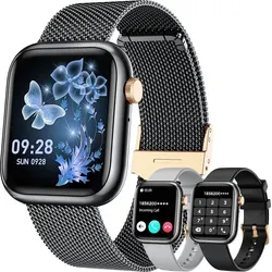 Herren Smartwatch mit Telefonfunktion 1.83