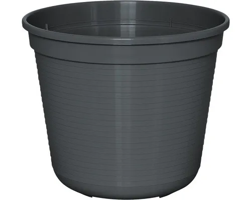 Pflanztopf geli Standard Kunststoff Ø 32 cm H 26,5 cm anthrazit