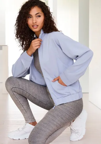 COPENHAGEN STUDIOS Damen Sweatjacke, hellblau, Gr. 40/42 von COPENHAGEN STUDIOS