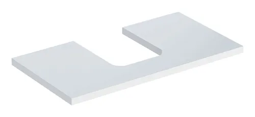 Geberit ONE Waschtischplatte für Aufsatzwaschtisch in weiß von Geberit