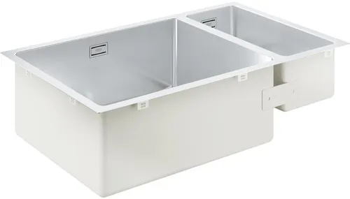 GROHE K700 Unterbau Edelstahlspüle 1,5 Becken - Sanitäranlagen & Zubehör - Hochwertige Edelstahlspüle mit GROHE StarLight Oberfläche für langlebige Schönheit und einfache Reinigung. Ideal für moderne Küchen.