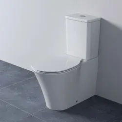 Ideal Standard Connect Air WC-Sitz E036501 - Hochwertiger WC-Sitz mit Edelstahl-Scharnier - WC-Sitze, stilvoller und langlebiger WC-Sitz in Weiß mit robustem Edelstahl-Scharnier für optimale Hygiene und Komfort.
