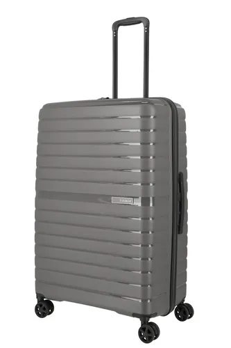 Travelite Koffer TRIENT 4w Trolley L, Anthrazit in grau von travelite