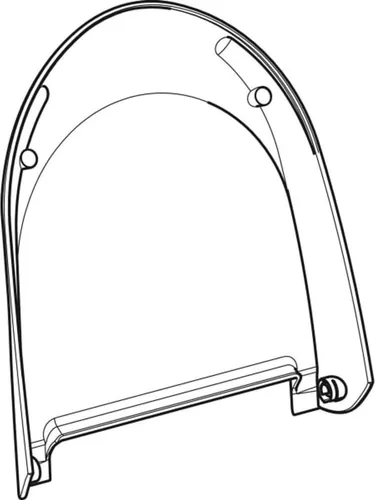 Geberit WC-Deckel zu Aquaclean 4000 - Hochwertiger WC-Deckel für Aquaclean 4000, ideal für eine moderne und hygienische Badezimmergestaltung.