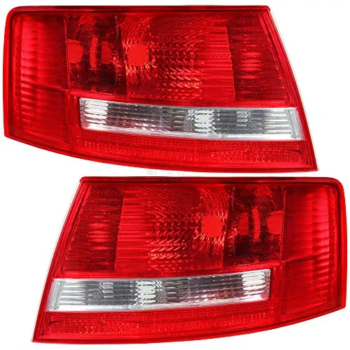 Diederichs ULO Rückleuchten Set für AUDI A6 (4F2, C6) Bj. 05.04-03.11, Halogen, Orange, Glas, Linkslenker, Rechtsverkehr, Auto