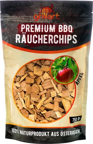 Premium BBQ Räucherchips -750g Apfel
