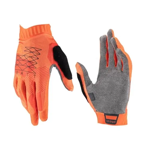 Leatt Glove MTB 1.0 GripR #M/EU8/US9 Flame - Fahrradbekleidung mit ergonomischem Design, robusten Materialien und wetterfestem Schutz – ideal für alle Outdoor-Aktivitäten.