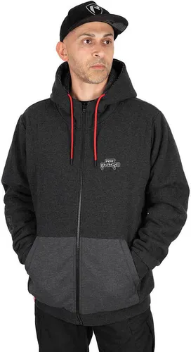 Fox Rage Sherpa Hoody - Wende-Angelpullover Größe M - Sweatshirt & Kapuzenpullover für Angler, aus dickem Sherpamaterial, hält warm bei kaltem Wetter, wendbar mit praktischen Taschen und elastischen Bündchen für optimalen Schutz.