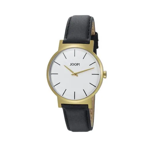Produktbild JOOP! Quarzuhr JP100841F04, stilvolle flache Uhr ohne Sekundenzeiger