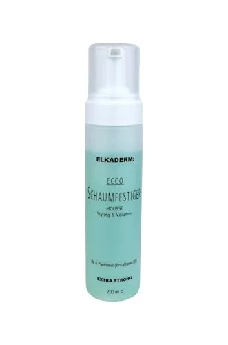 Ecco Schaumfestiger 200ml - Elkaderm Mousse - Haarstyling-Mousse