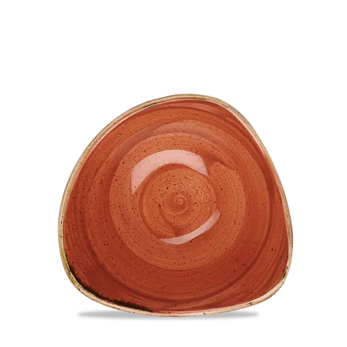 Churchill STONECAST Triangle Bowl Spiced Orange von Churchill