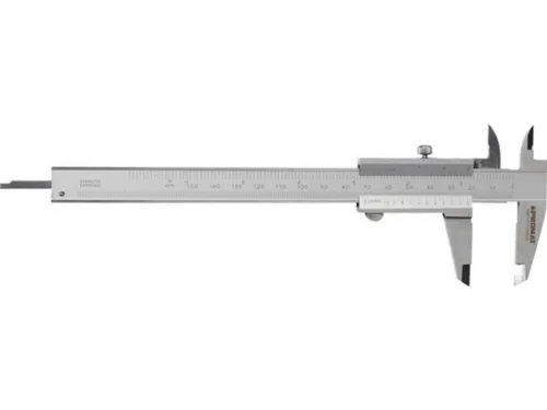 Taschenmessschieber DIN 862 150mm für Linkshänder PROMAT von Promat