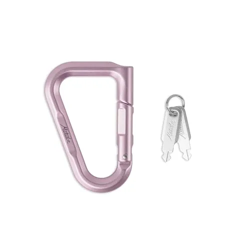 Matador BetaLock TSA-Karabinerschloss für Reisegepäck, rosa - Gepäcksicherung & -befestigung: Praktisches TSA-zugelassenes Karabinerschloss in stylischem Rosa, ideal für stressfreies Reisen und maximale Sicherheit.