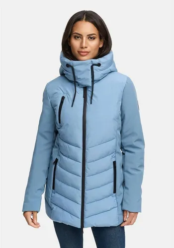 Marikoo Winterjacke Tivaa mit abnehmbarer Kapuze und figurbetonter Passform