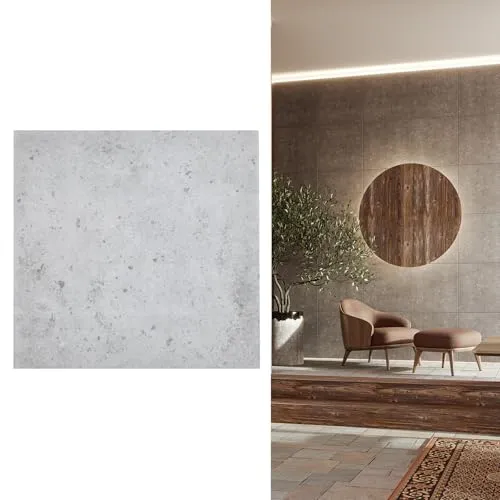 MDEKOR Wandpaneele Beton 50x50 cm – 3D Wandverkleidung in Betonoptik - Gestalten Sie Ihre Innenräume mit diesen leichten und robusten XPS-Wandpaneelen in Betonoptik. Einfach zu montieren und pflegeleicht, ideal für kreative Wohnideen!