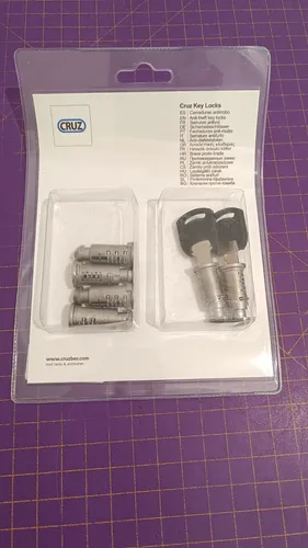 CRUZ Schließzylinder-SET Inhalt 6 Stück mit Schlüssel