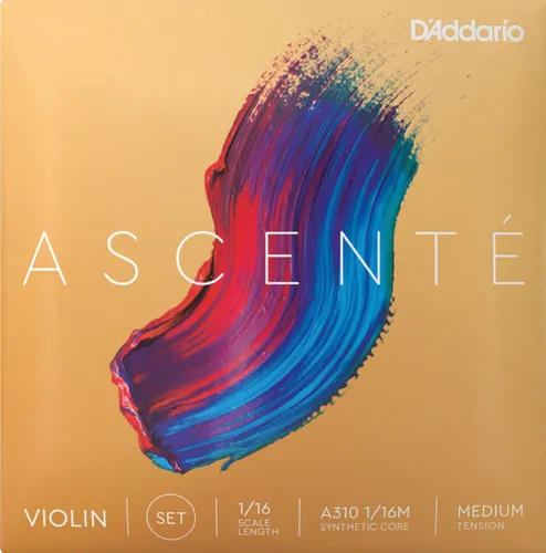 Daddario A310-1/16M Ascenté Medium Saitensatz Violine1/16 | Neu