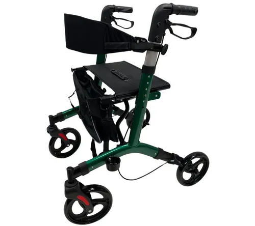 abc HOME Leichtgewicht Rollator 7,3 kg Alu, klappbar, bis 130 kg