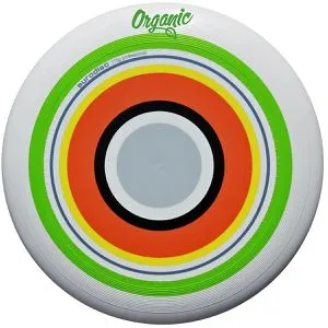 eurodisc Wurfscheibe Ultimate Spring, Wettkampfscheibe, 175g, weiß/bunt, Ø 27,5cm