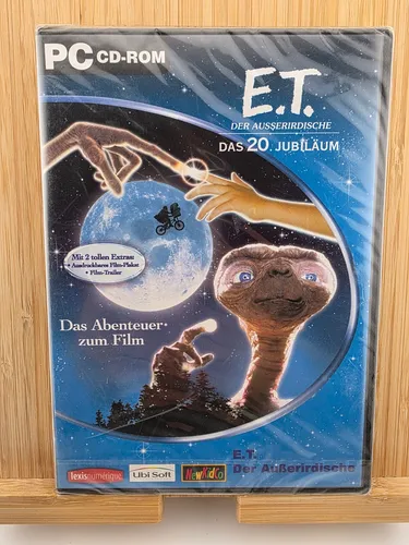 E.T. Das 20. Jubiläum Abenteuer zum Film PC CD-ROM Windows 95 2002 ✅NEU✅