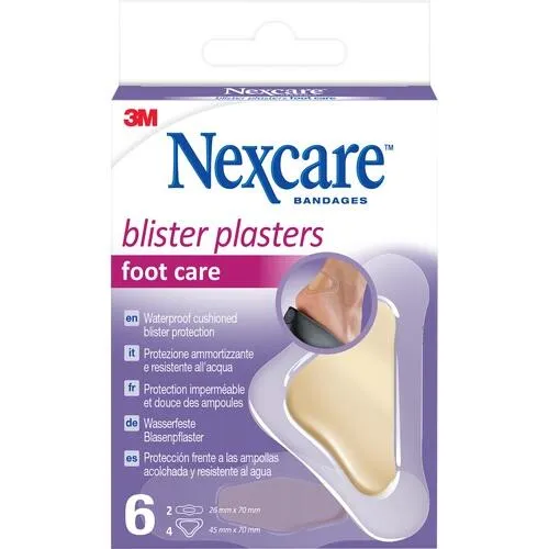 NEXCARE Blasenpflaster Fußpflege 6 St.