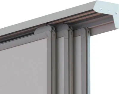 Tafel-Schienensystem Pro Dreikanalschiene 400cm von Franken