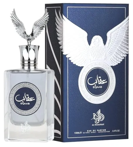 AL WATANIAH Eqaab - Luxusduft Unisex, Eau de Parfum 100ml, raffinierter und zeitloser Duft, langanhaltendes Aroma für Männer und Frauen